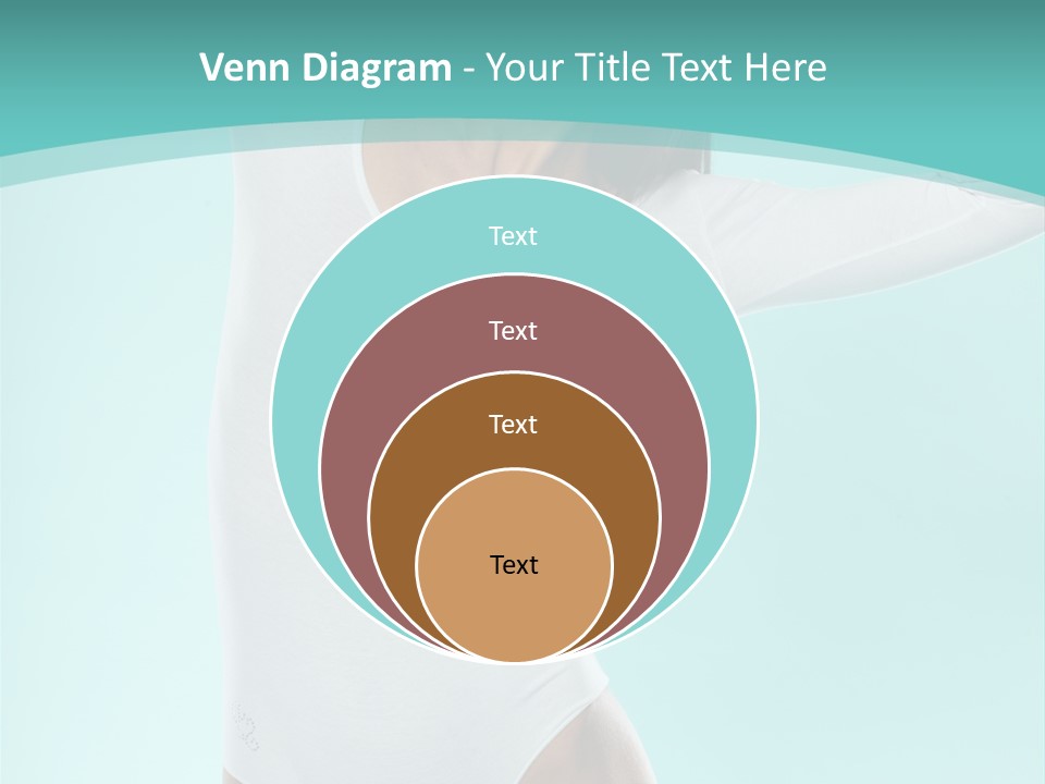 Arms Up Natural Breathe PowerPoint Template