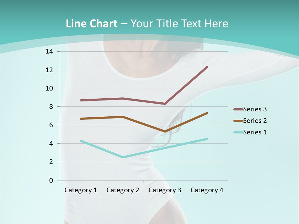 Arms Up Natural Breathe PowerPoint Template