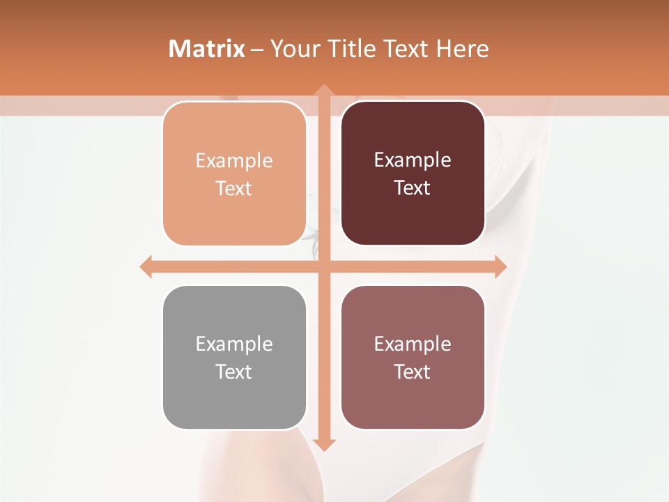 Young Dancer White PowerPoint Template