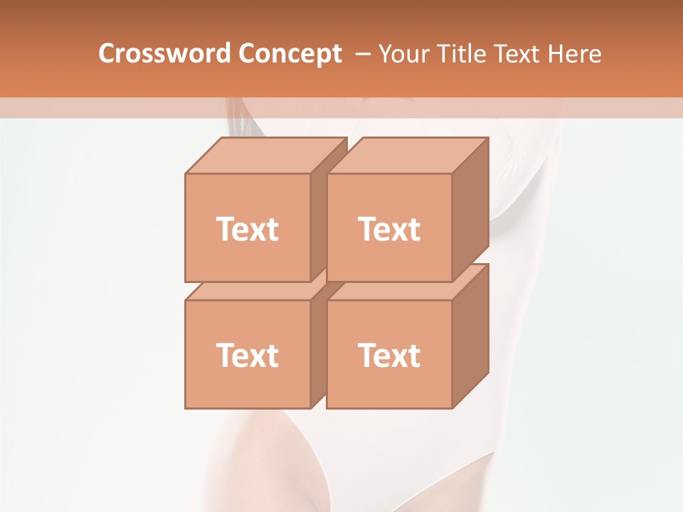 Young Dancer White PowerPoint Template