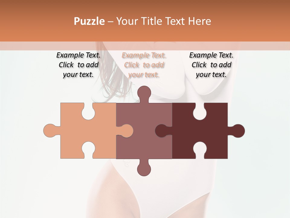 Young Dancer White PowerPoint Template