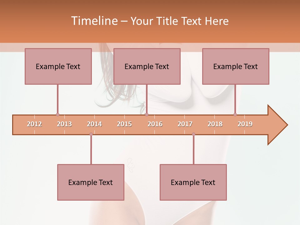 Young Dancer White PowerPoint Template