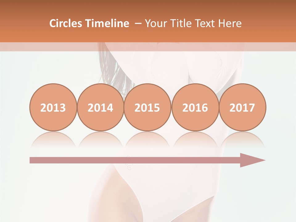 Young Dancer White PowerPoint Template