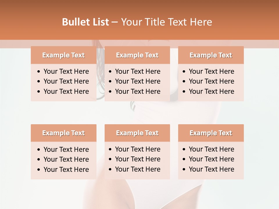 Young Dancer White PowerPoint Template