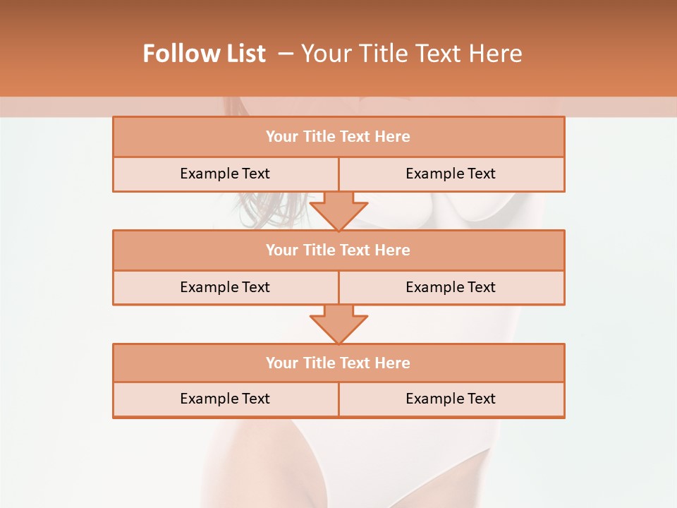 Young Dancer White PowerPoint Template