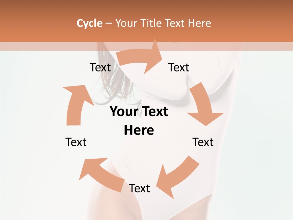 Young Dancer White PowerPoint Template