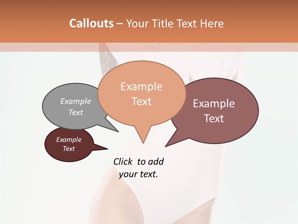 Young Dancer White PowerPoint Template