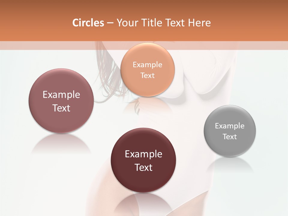 Young Dancer White PowerPoint Template