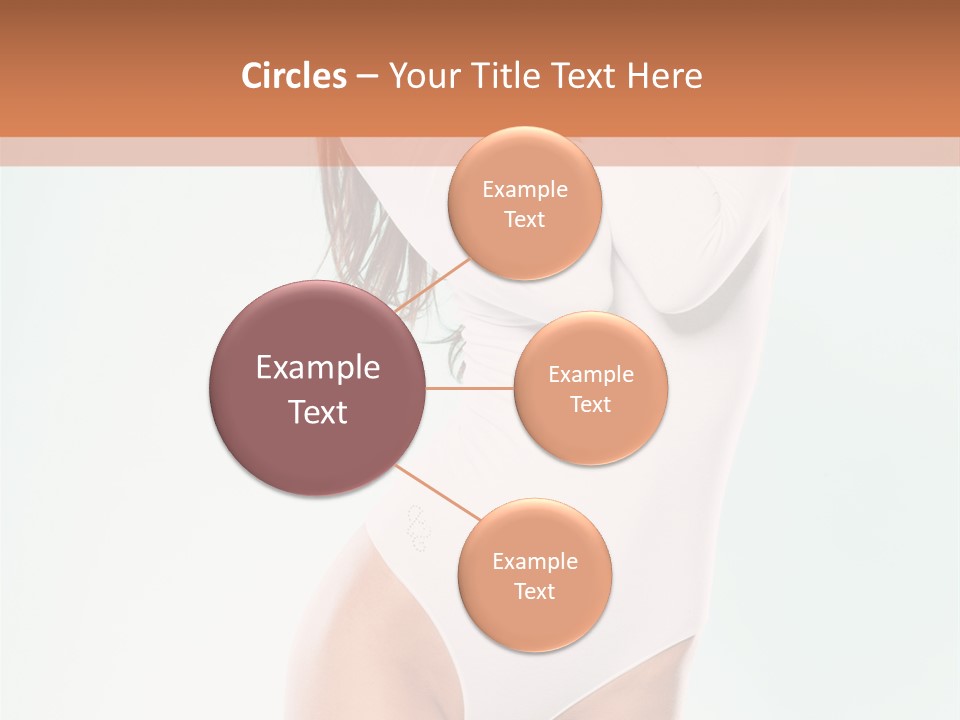 Young Dancer White PowerPoint Template