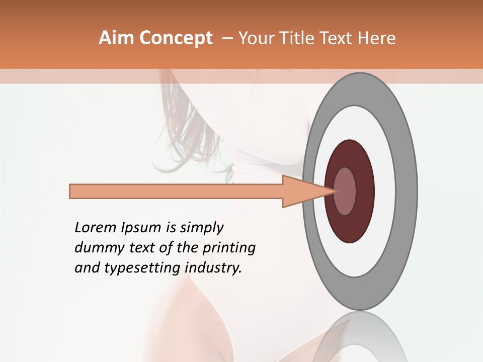 Young Dancer White PowerPoint Template