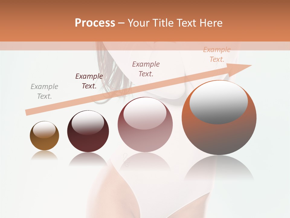 Young Dancer White PowerPoint Template