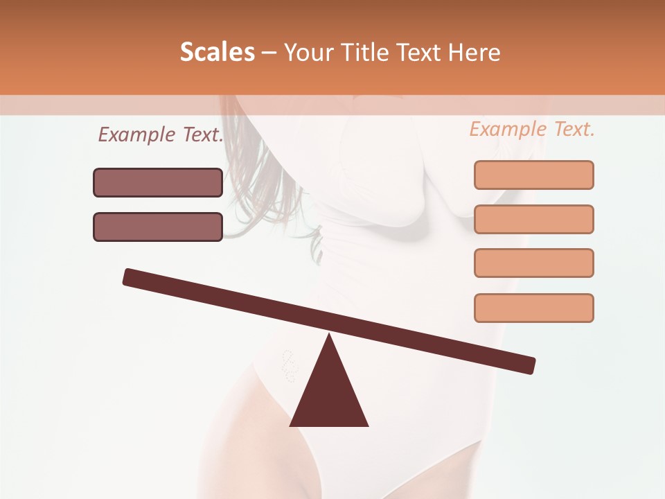 Young Dancer White PowerPoint Template