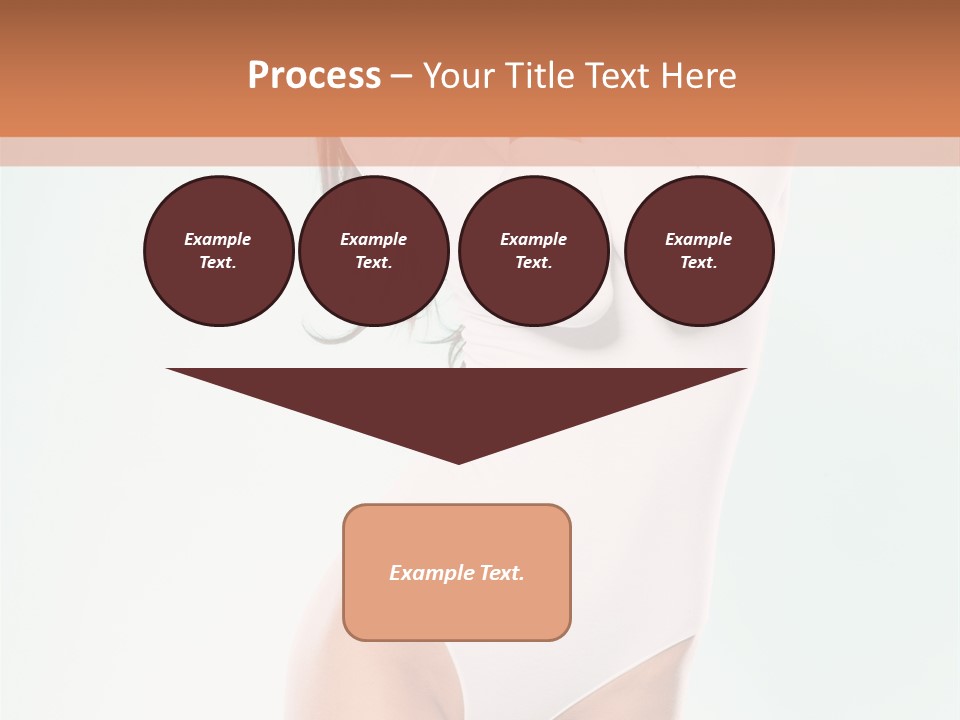 Young Dancer White PowerPoint Template