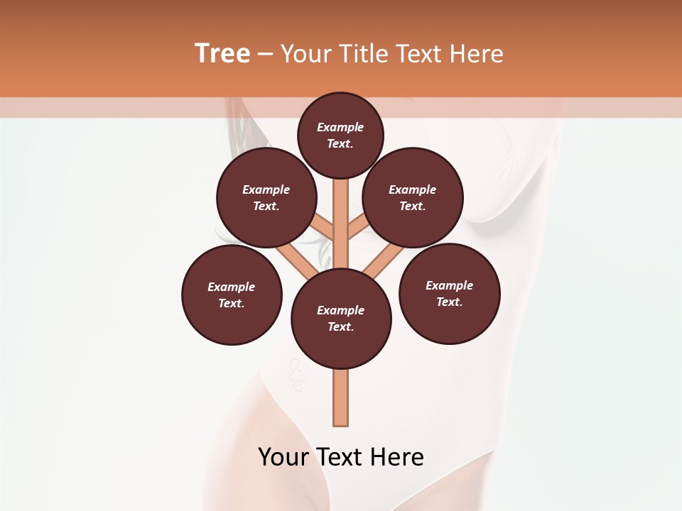 Young Dancer White PowerPoint Template