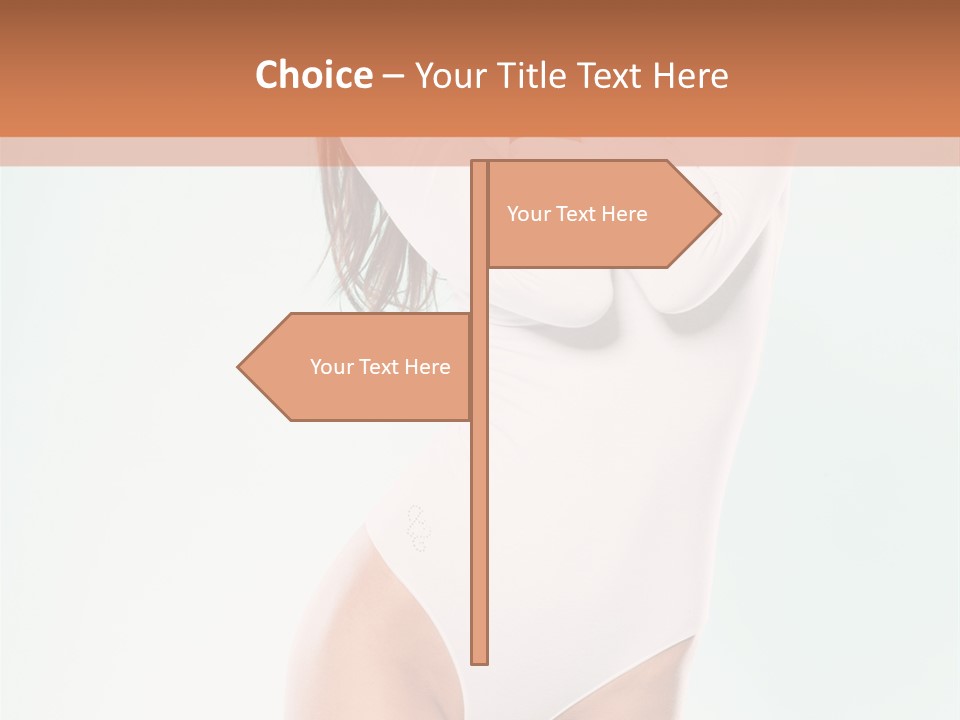 Young Dancer White PowerPoint Template