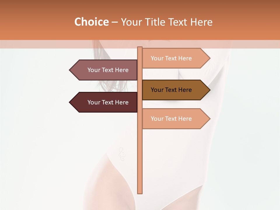 Young Dancer White PowerPoint Template