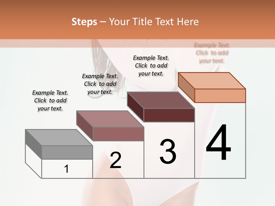 Young Dancer White PowerPoint Template