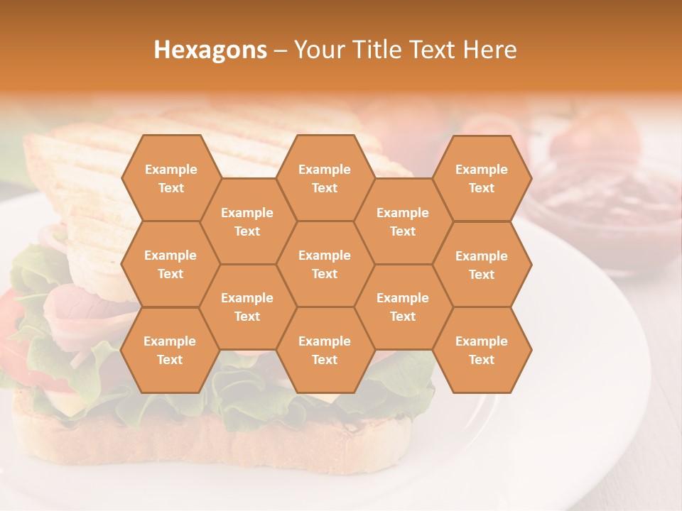 Sandwich Toast Vegetable Grilled PowerPoint Template