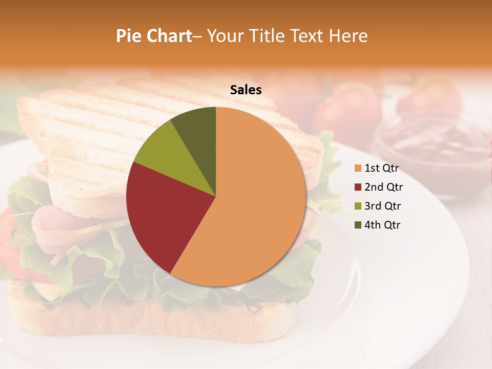 Sandwich Toast Vegetable Grilled PowerPoint Template