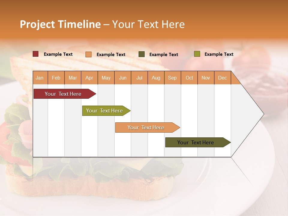 Sandwich Toast Vegetable Grilled PowerPoint Template