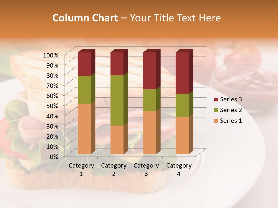 Sandwich Toast Vegetable Grilled PowerPoint Template