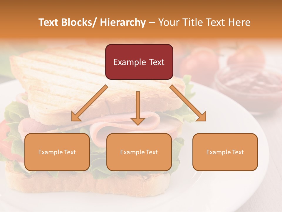 Sandwich Toast Vegetable Grilled PowerPoint Template