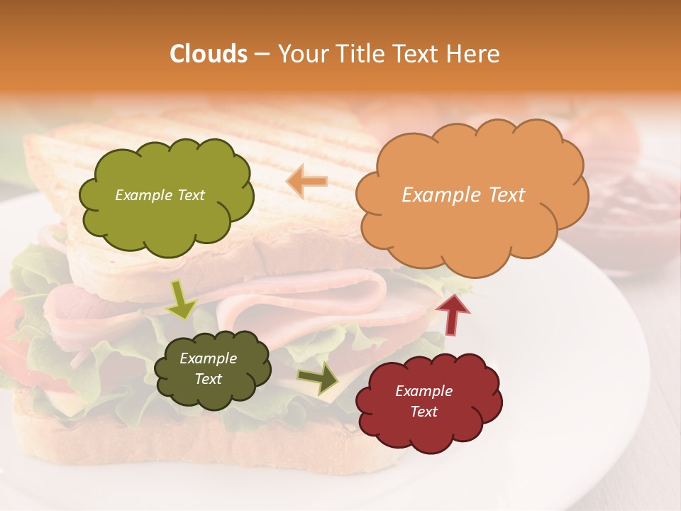 Sandwich Toast Vegetable Grilled PowerPoint Template