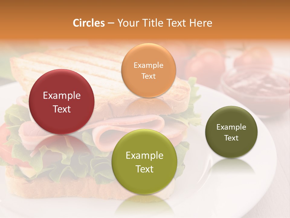 Sandwich Toast Vegetable Grilled PowerPoint Template