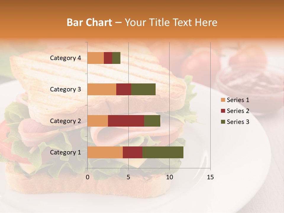 Sandwich Toast Vegetable Grilled PowerPoint Template
