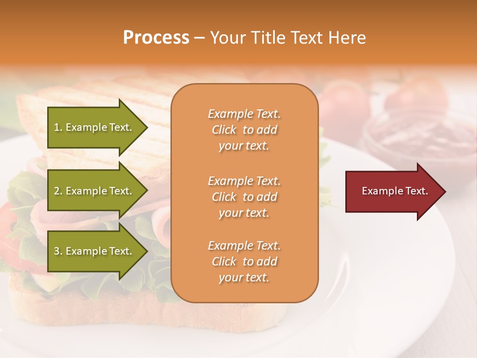 Sandwich Toast Vegetable Grilled PowerPoint Template