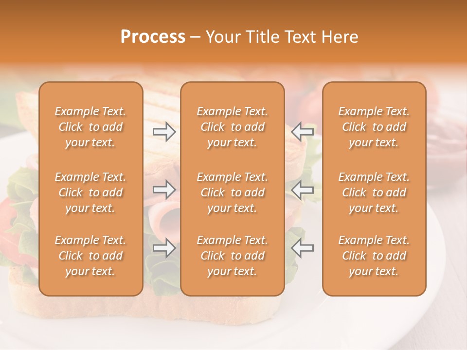 Sandwich Toast Vegetable Grilled PowerPoint Template