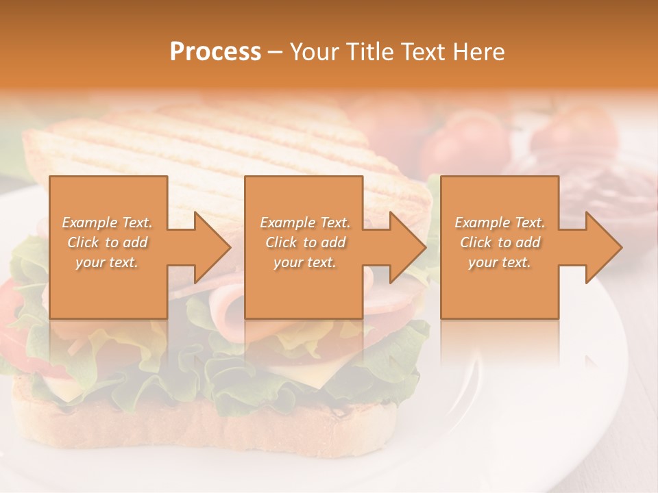 Sandwich Toast Vegetable Grilled PowerPoint Template
