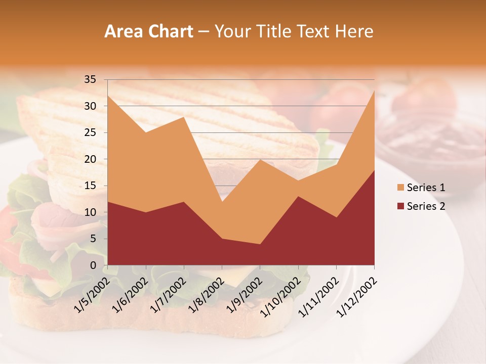 Sandwich Toast Vegetable Grilled PowerPoint Template