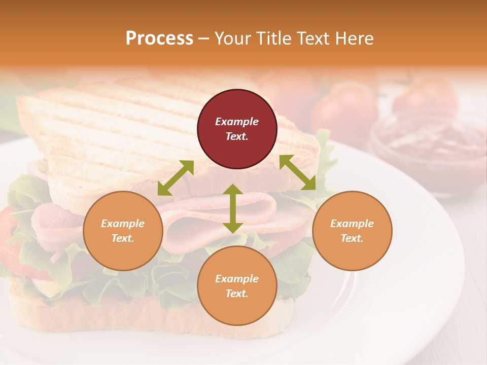 Sandwich Toast Vegetable Grilled PowerPoint Template
