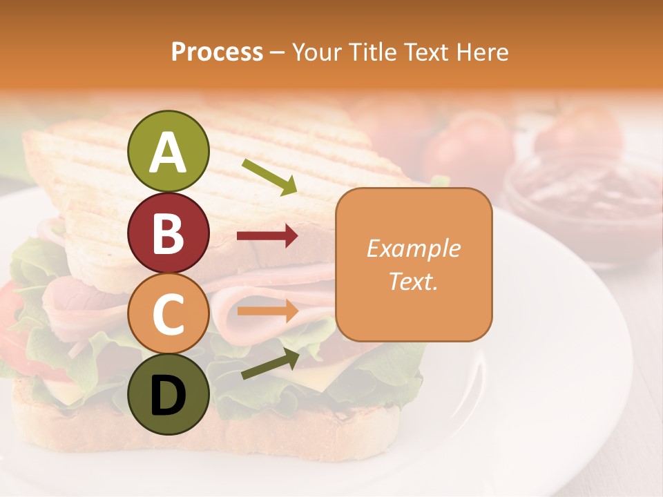 Sandwich Toast Vegetable Grilled PowerPoint Template
