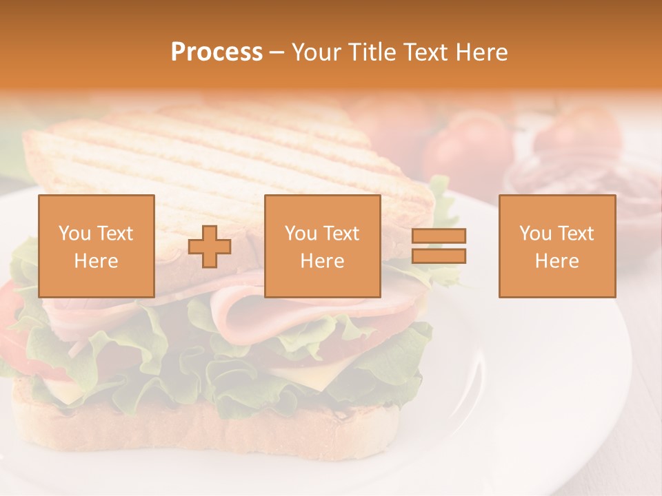 Sandwich Toast Vegetable Grilled PowerPoint Template