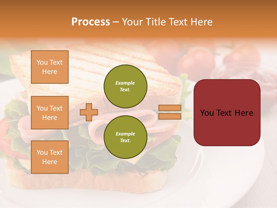 Sandwich Toast Vegetable Grilled PowerPoint Template