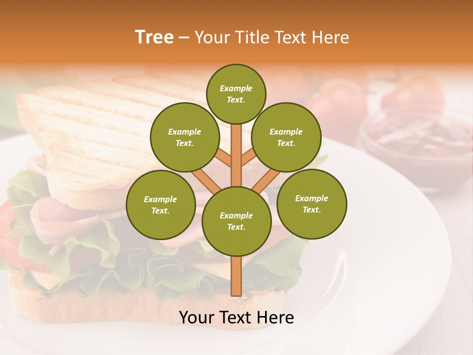 Sandwich Toast Vegetable Grilled PowerPoint Template