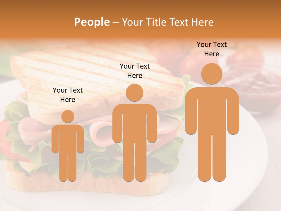 Sandwich Toast Vegetable Grilled PowerPoint Template