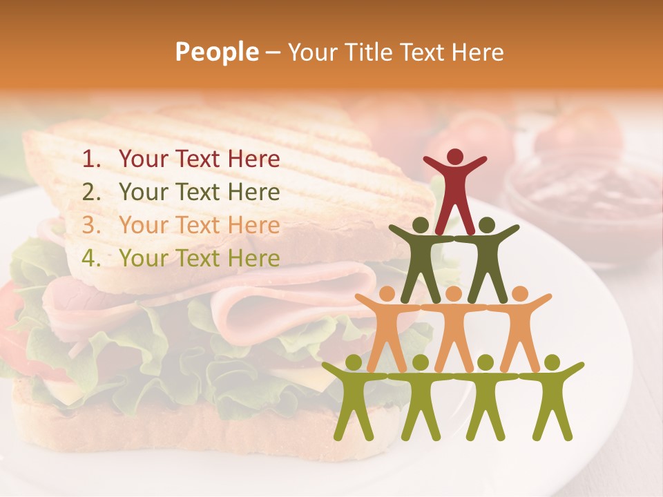 Sandwich Toast Vegetable Grilled PowerPoint Template