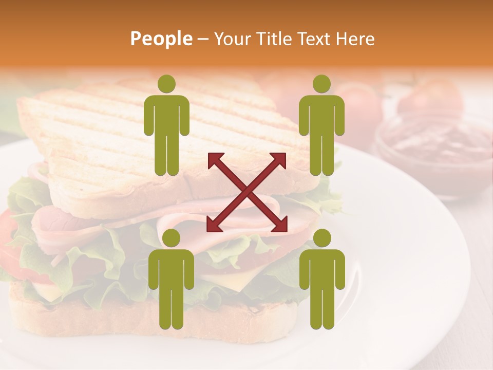Sandwich Toast Vegetable Grilled PowerPoint Template
