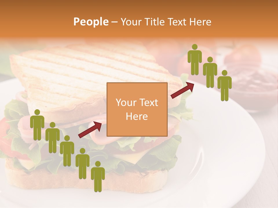 Sandwich Toast Vegetable Grilled PowerPoint Template