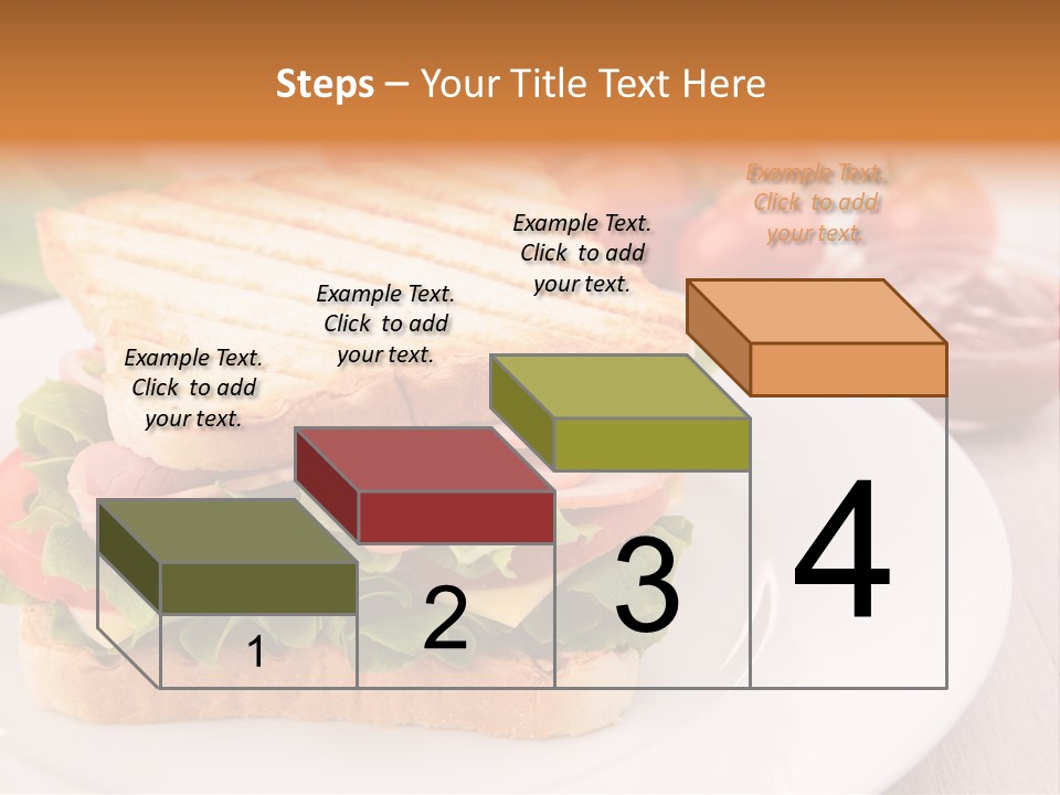 Sandwich Toast Vegetable Grilled PowerPoint Template
