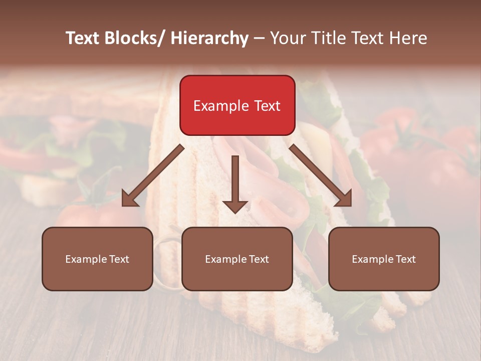 Tomato Bacon Grill PowerPoint Template
