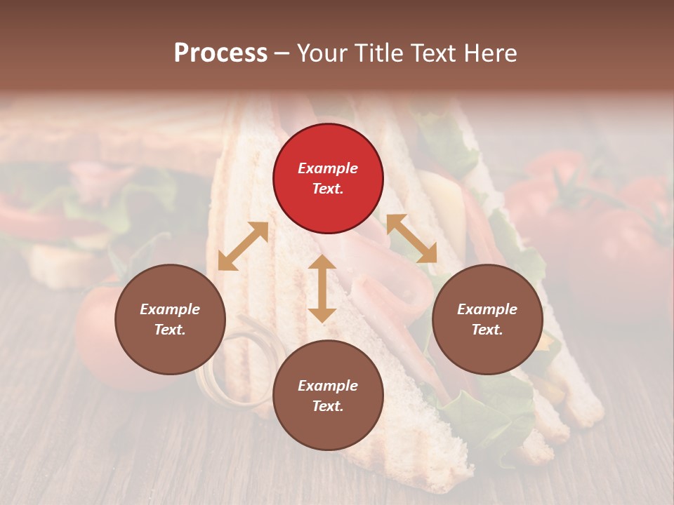 Tomato Bacon Grill PowerPoint Template