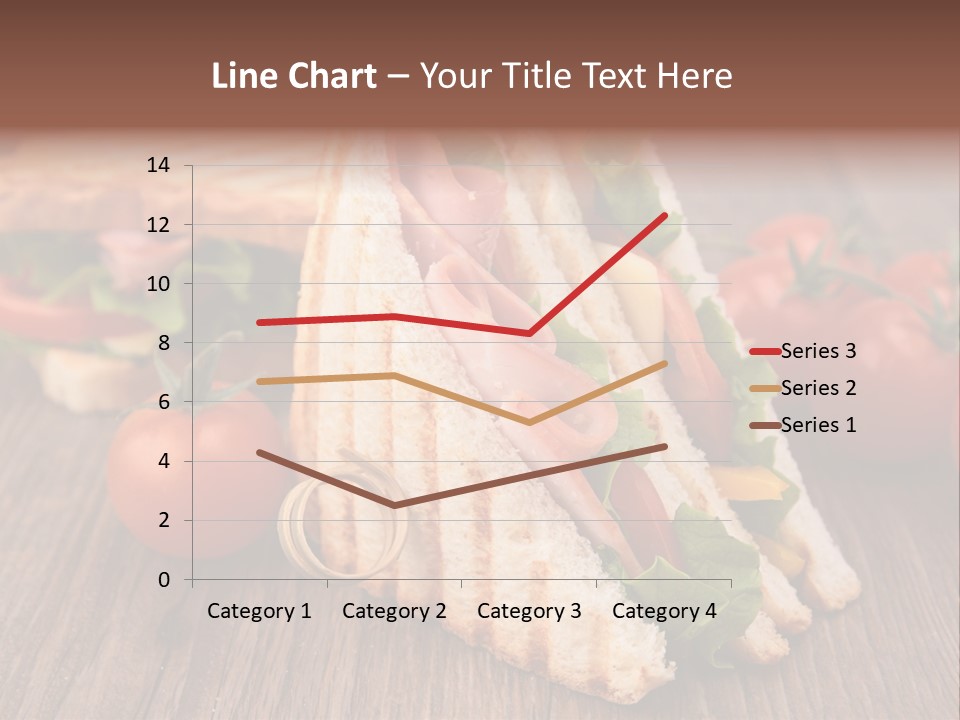 Tomato Bacon Grill PowerPoint Template