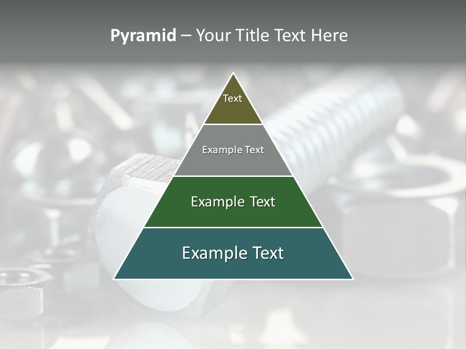 Chrome Background Work PowerPoint Template