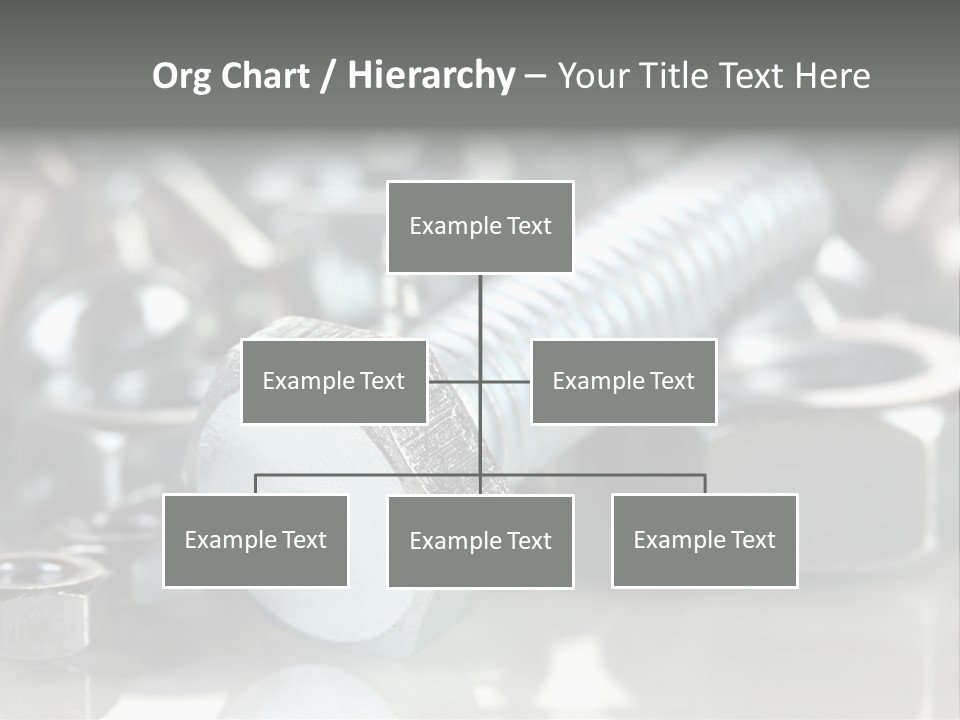Chrome Background Work PowerPoint Template