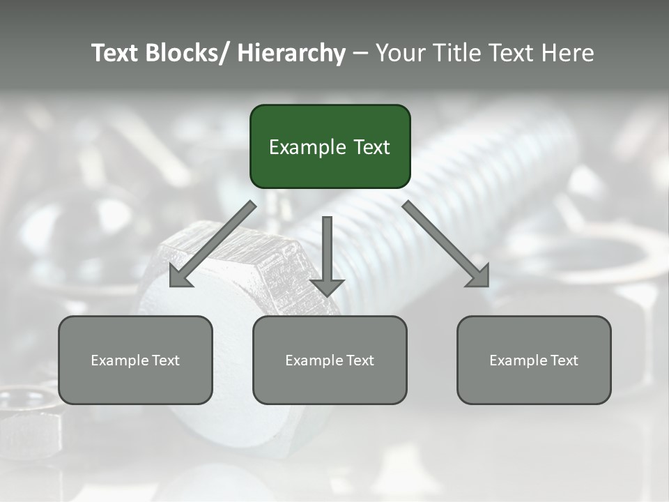 Chrome Background Work PowerPoint Template