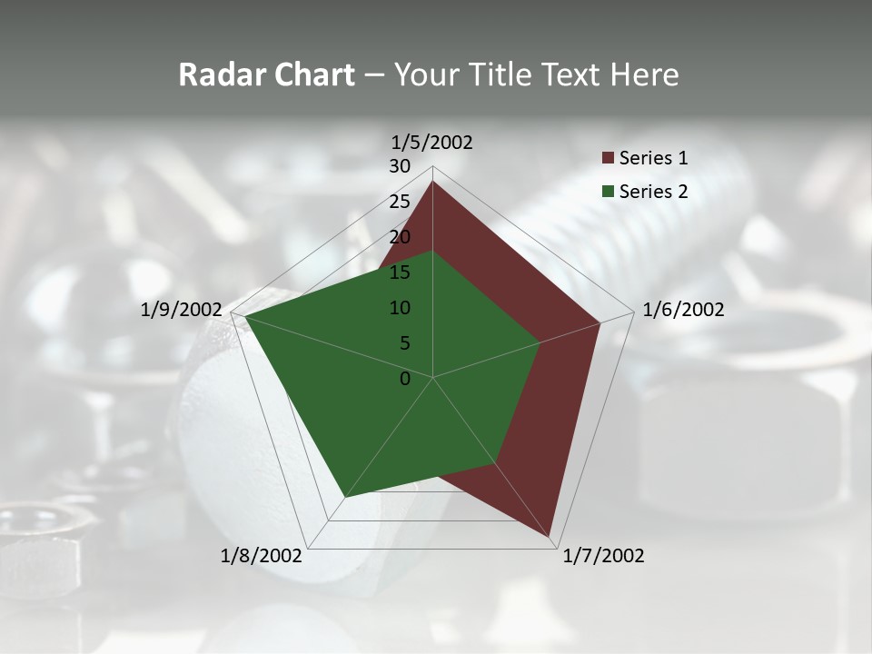 Chrome Background Work PowerPoint Template